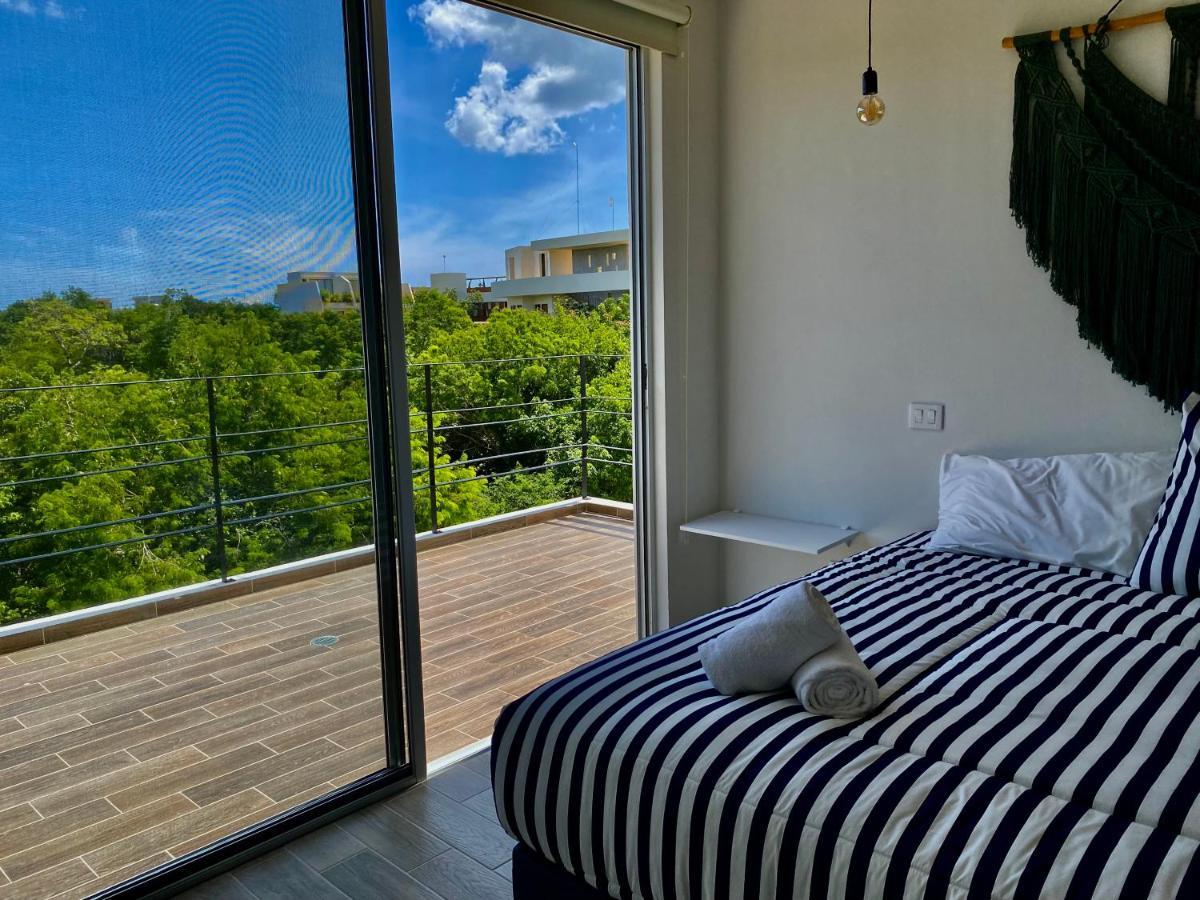 Aparthotel Rosa Azul Tulum Exterior foto