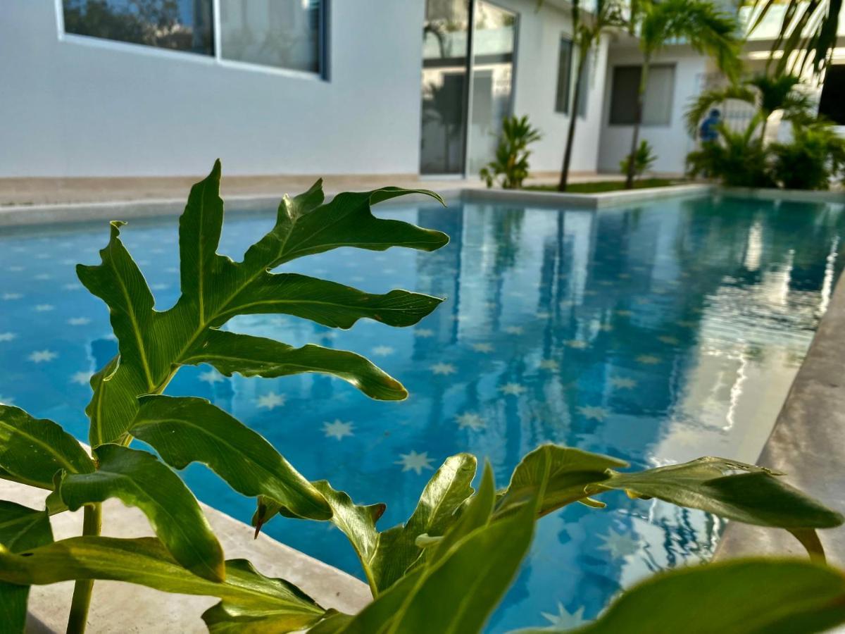 Aparthotel Rosa Azul Tulum Exterior foto