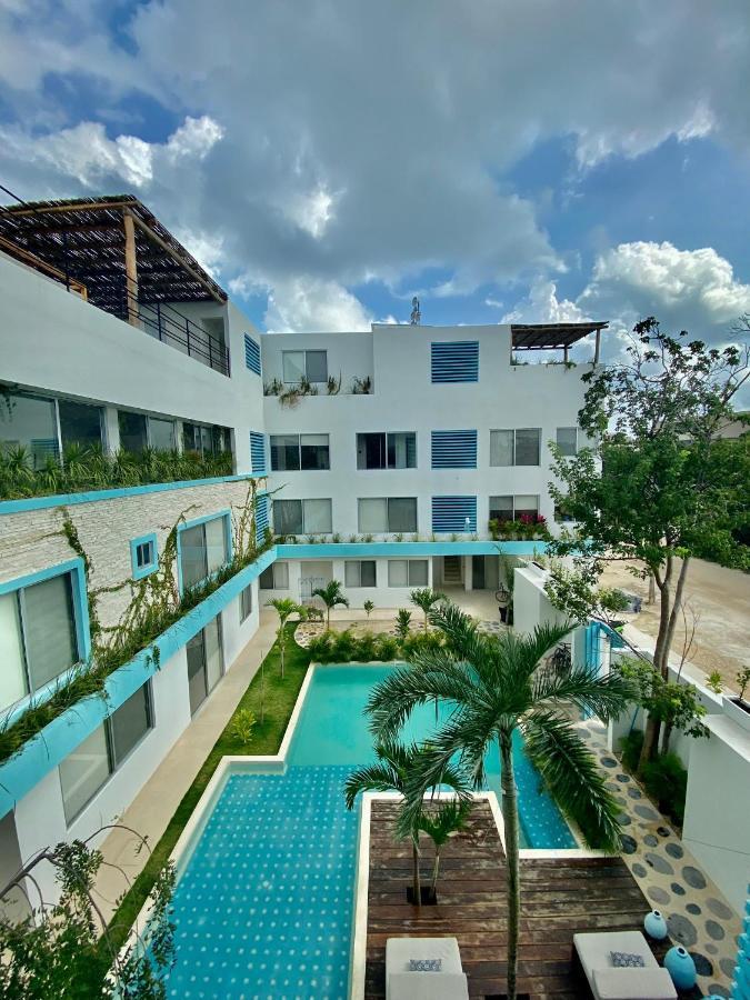 Aparthotel Rosa Azul Tulum Exterior foto